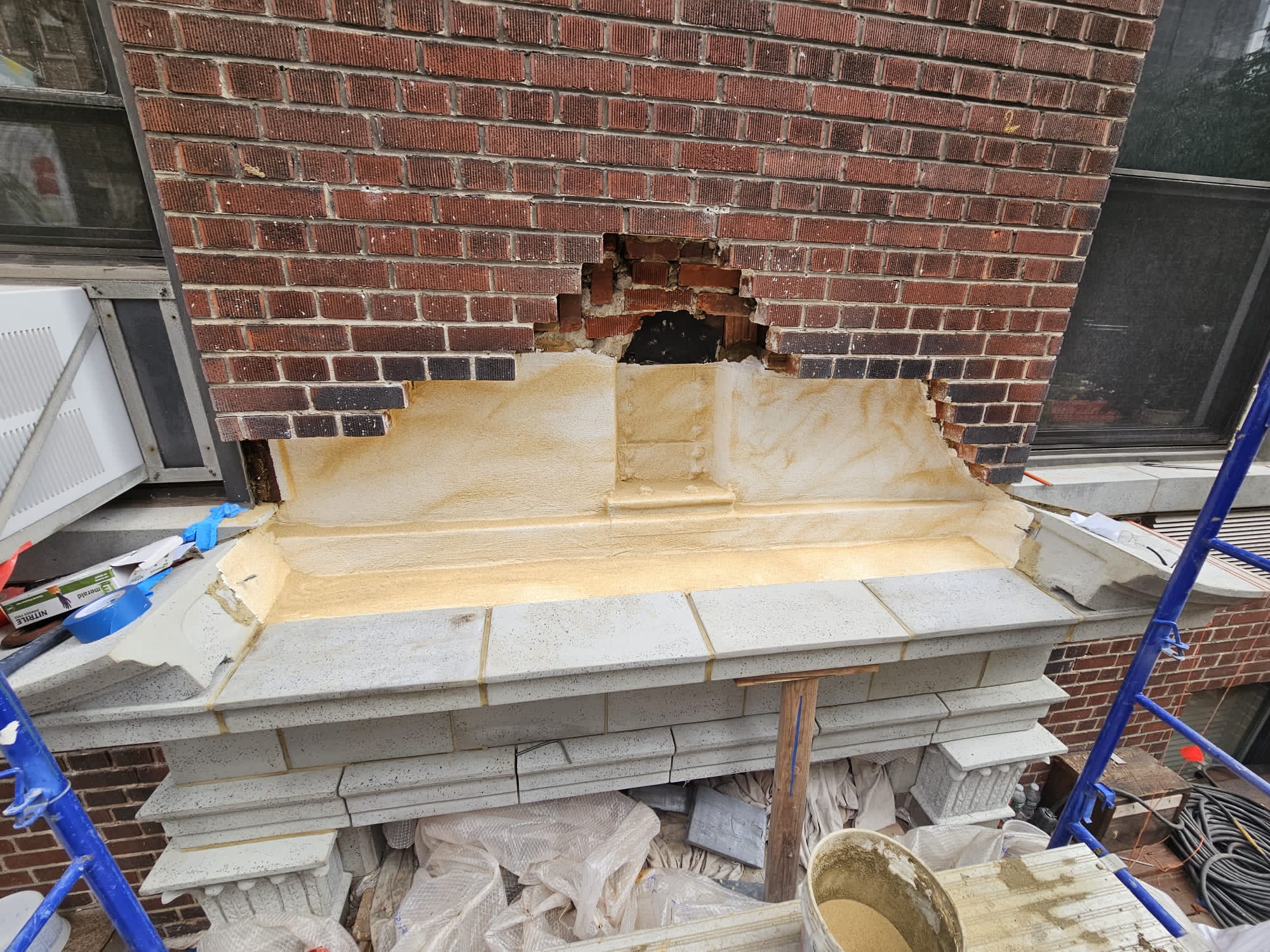 Cast Stone Installation 